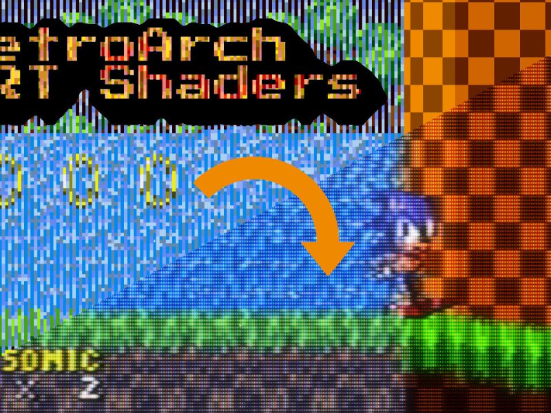 CRT Shader Showcase for RetroArch